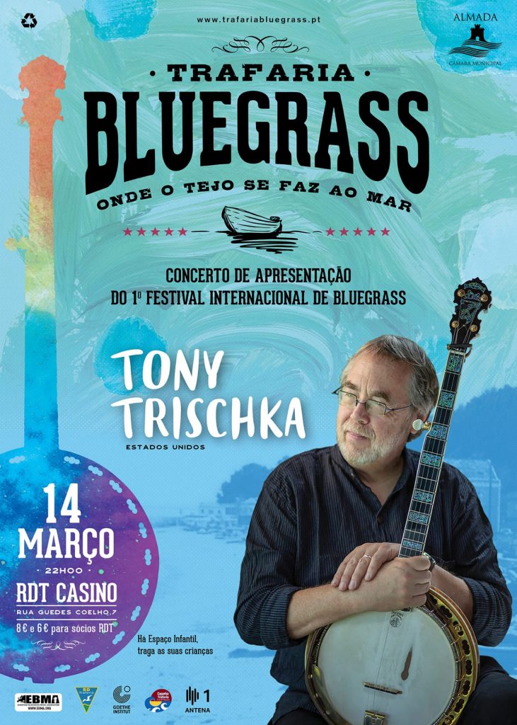 Tony Trischka | Trafaria Bluegrass | 14 de Março | RDTCasino